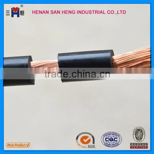 Annealed Copper Conductor Rubber Super Flexible Single Tinned Copper 35mm Welding Cable photo-3
