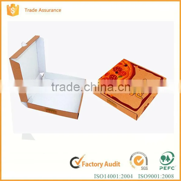 Wholesale Custom Printing Folding Corrugated Pizza Box photo-2