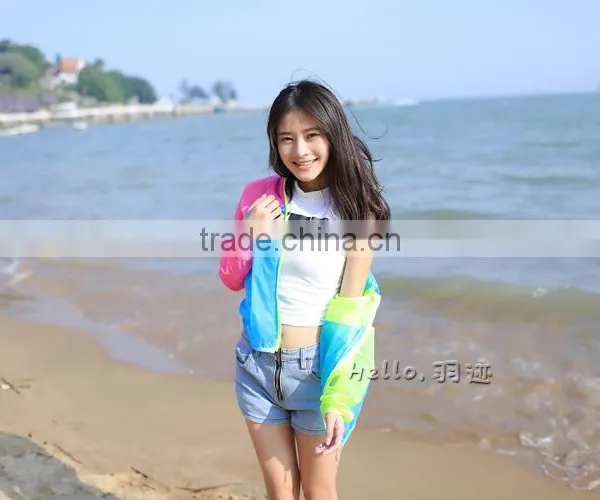 Fashion Slim Beach Shirt Sun Protection Clothing Sun Summer UV Protection photo-4