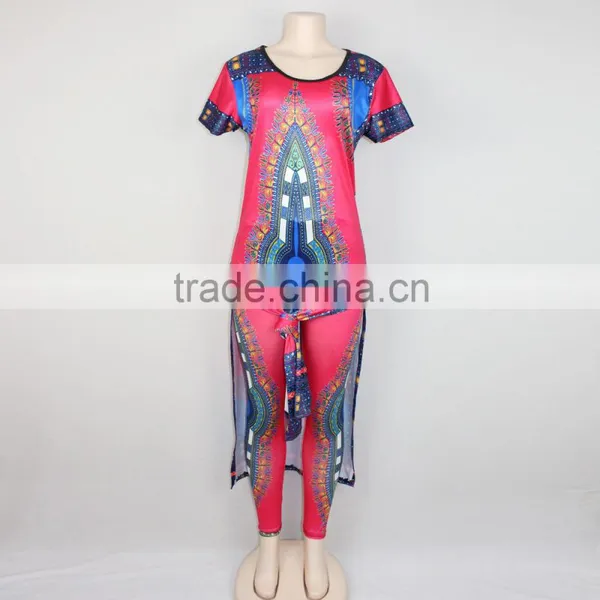 2016 Wholesale Dashiki African Plus Size Maxi Dresses for Women Quality Choice photo-2