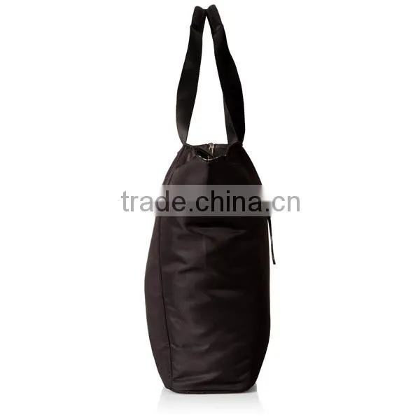 Simple Design Black Polyester Hand Bag Women's Tote Bag photo-3