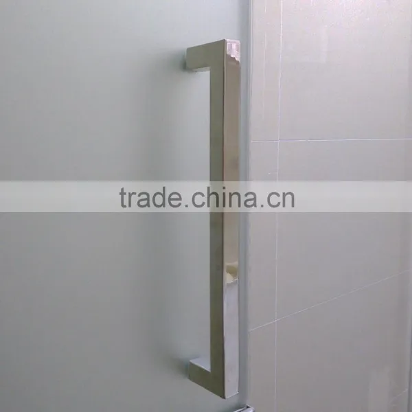 Corner Glass How to Replace a Shower Screen Glass How to Replace a Shower Screen Stainless Steel Parts Shower Barn Door (KD3002) photo-5