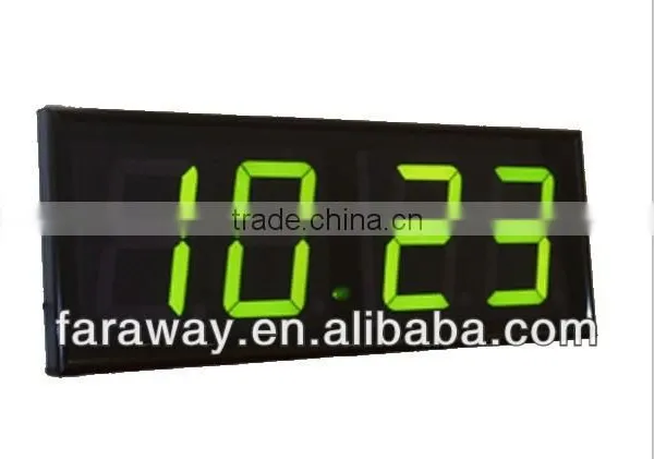 High brightness 5" led calendar clock,timer clock, digital clock