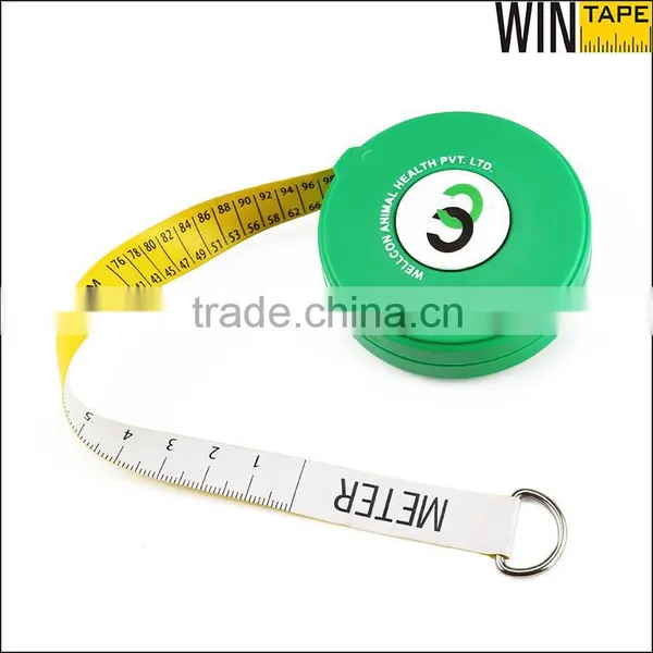 Professional Measuring Tool Green Color Customized Farm Cow Measuring Tape for Animal by OEM Service photo-2