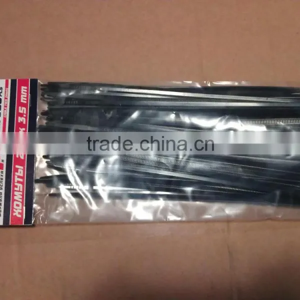 Disposable 8*300 PA66 Nylon Cable Ties (UL Certificate) photo-2