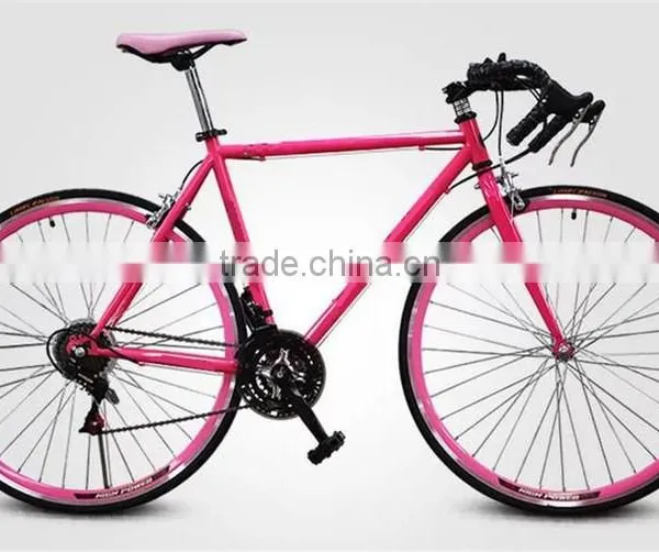 700C Road Bikes for Sale/18 Speed Steel Frame Bike Road Color Red
