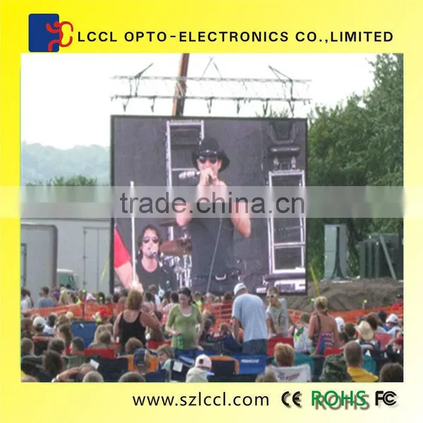 China Hot Sale Rental Aluminium Full Color P10 LED Screen photo-2