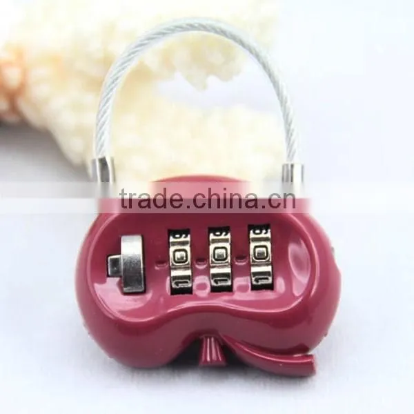 High Quality Zin Alloy Changeable Combination Lock,combination Padlock,kidney Shape Digital Lock, CH-138 photo-2