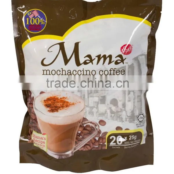 Mama 4 in 1 Mochaccino Coffee 25 g x 20 Sac , Halal Product
