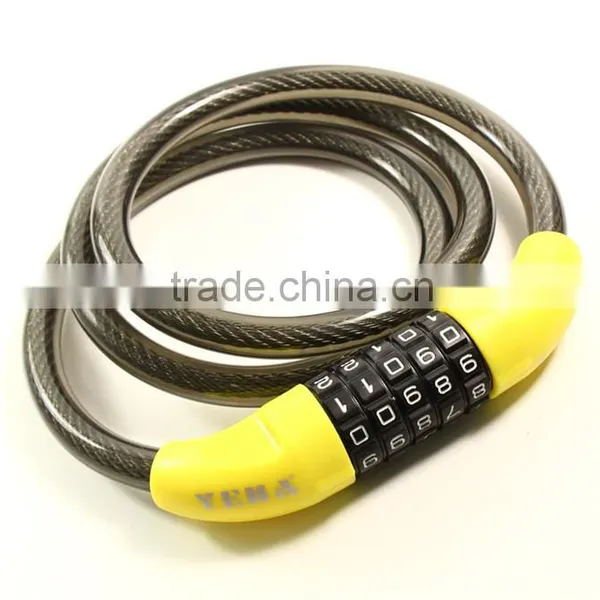 2016 High Quality Anti-theft Code Combination Cable Lock photo-3