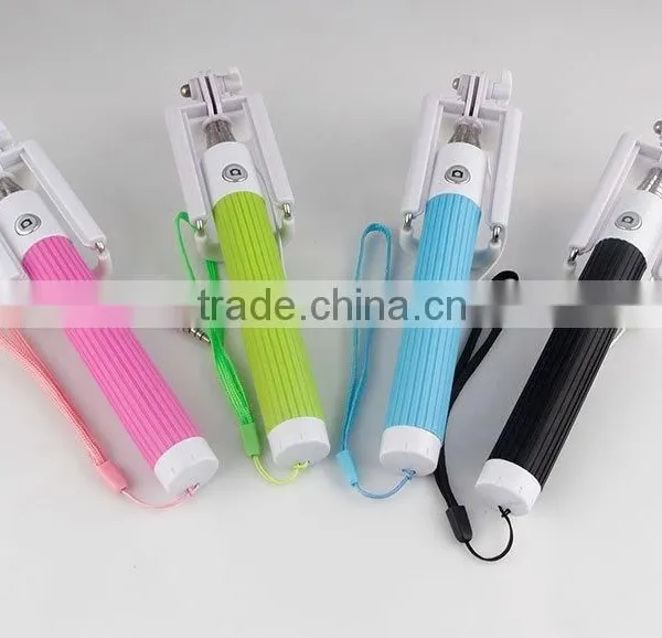 Mini Selfie Stick With 20cm Length Only After Folding, no Need Bluetooth Selfie Stick, Hot Selling Wired Selfie Stick photo-2