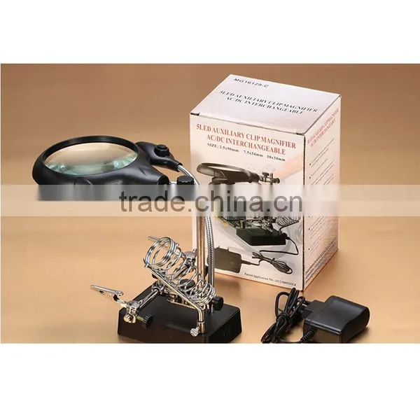 Stand Magnifying Glass With Light Lamp photo-4