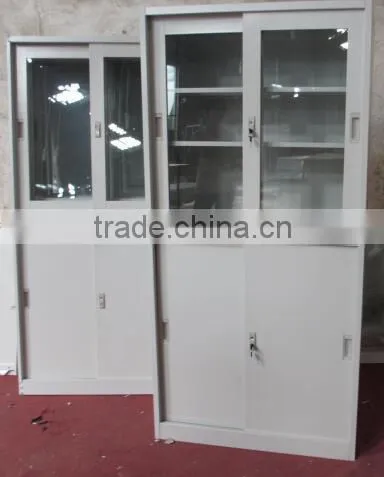 Silding Door Cold Rolled Steel Art Office Library Cupboard Furniture photo-4