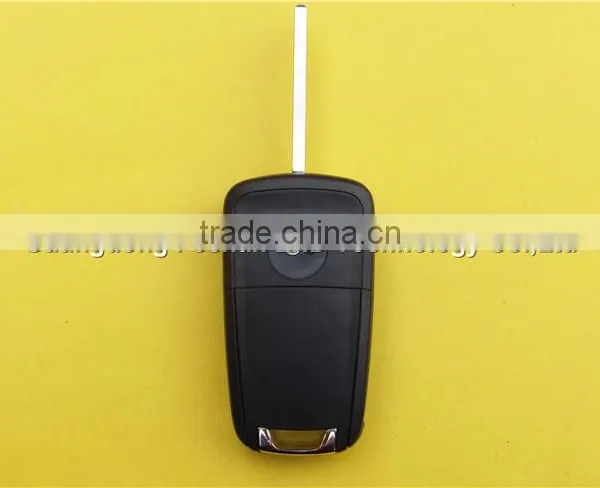 3 Buttons Chevy GM Remote Flip Key Blank Shell for Chevrolet Cruze Plip Key Case photo-3
