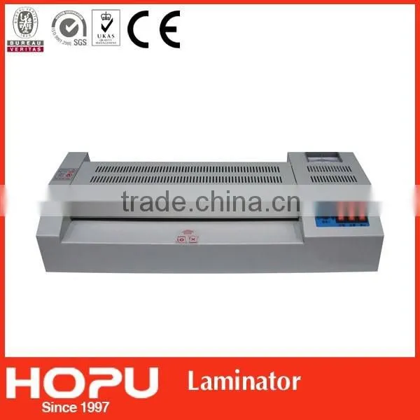 HOPU Roll Laminator With Cutter Pvc id Card Laminator