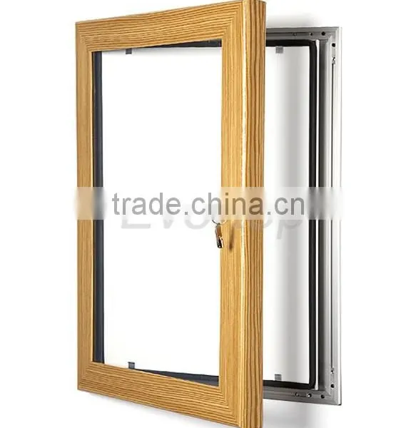 Waterproof Aluminium Poster Lockable Sign Frame photo-2