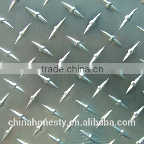 Mirror Finish Diamond Aluminium Sheet 1100 1200 3003 O H12 H14 H24 photo-2