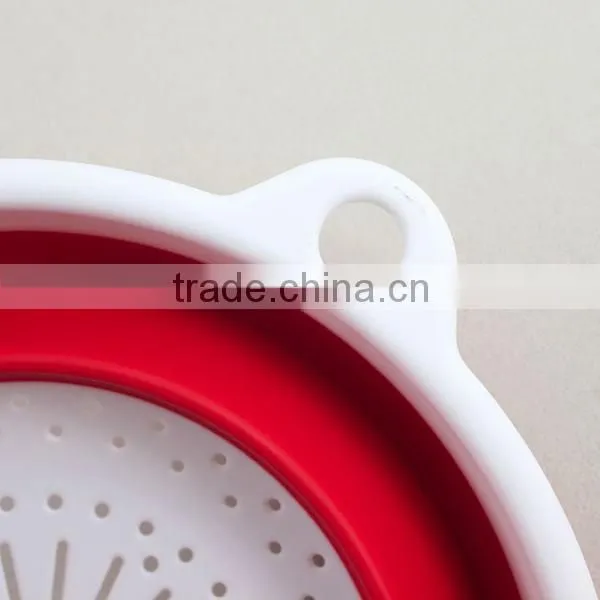 Rubber Plastic Colander Strainer photo-6