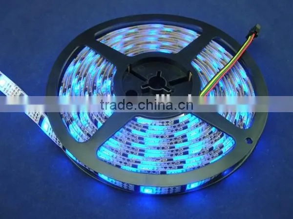 Waterproof IP65 Silicon Coating 32LEDs/m DC5V Input Addressable Magic Full Color Ws2801 Digital LED Tape photo-3
