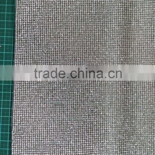 Hot Sale Hot Fix Crystal Rhinestone Mesh Hot Fix Rhinestone Sheet
