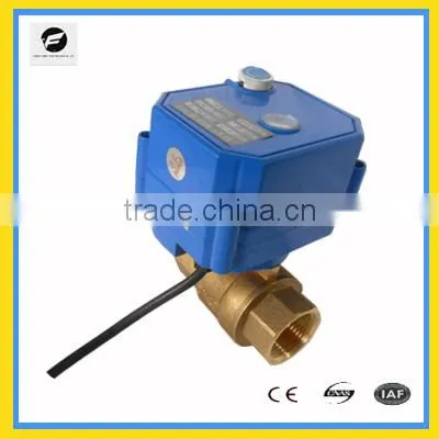 2016 CWX-25s 2way/3way Motorized Ball Valve With Manual FunctionDC 3/6V for HVAC and Fire-flight Sprinkler Service photo-3