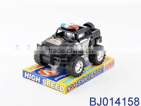 Cheap Plastic Toy Car/ Funny Small Friction Police Car Toy