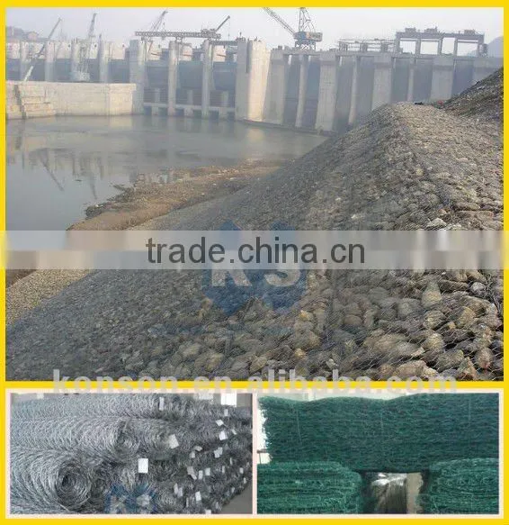Hexagonal Wire Mesh in Dam Protection