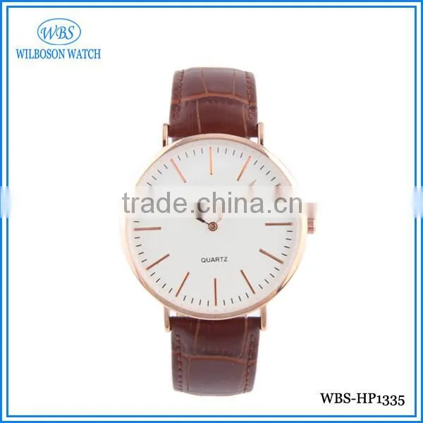Leather Strap Japan Battery New Watches Hot for Men