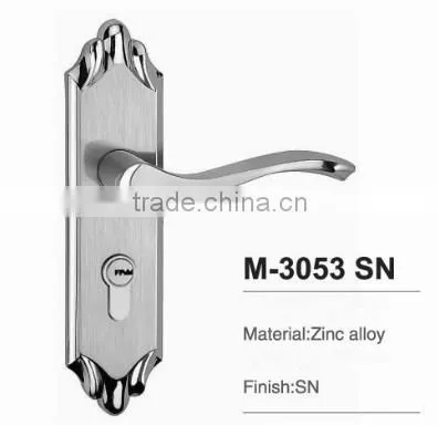 External Pull Handle Main Door Lock Entry Set American Profile Cylinder Lock photo-4