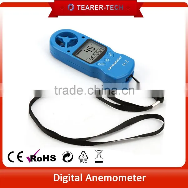2016 High Sensitive LCD Display Digital Anemometer & Thermometer Humidity With Vane Sensor photo-4