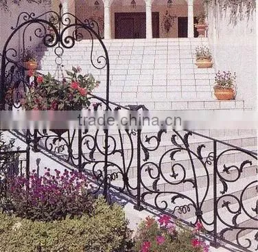 Banister Wrought Iron Casting Iron Forged Iron Banister