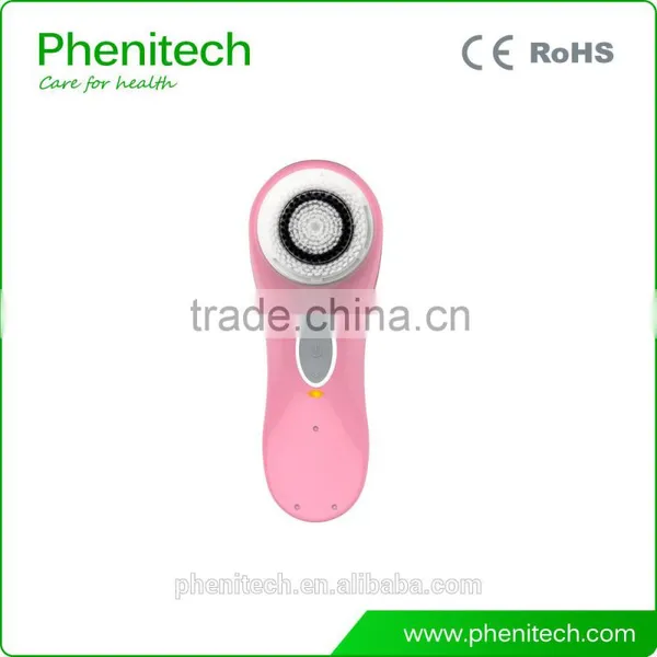 Electrical High Quality Vibration Face Clean Massage Sonic Facial Brush photo-3