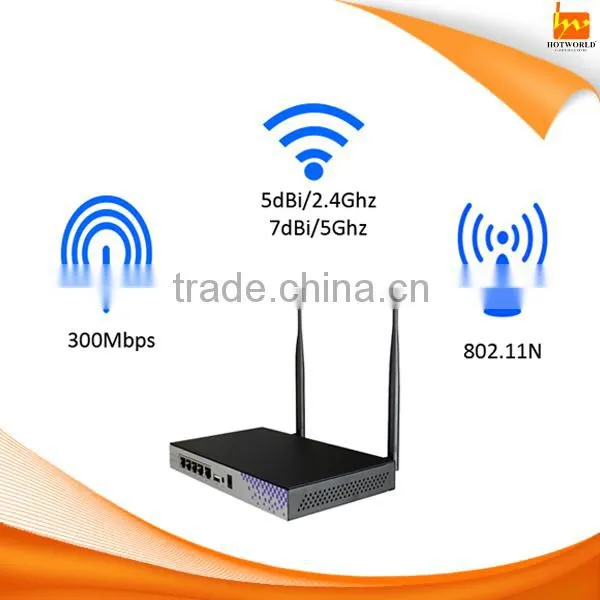 5Port 2.4GHz 500mW high Transmit Power Open-WRT Wireless Router