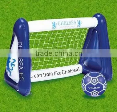 Outdoor Inflatable Floating Toy Football Goal Post for Children