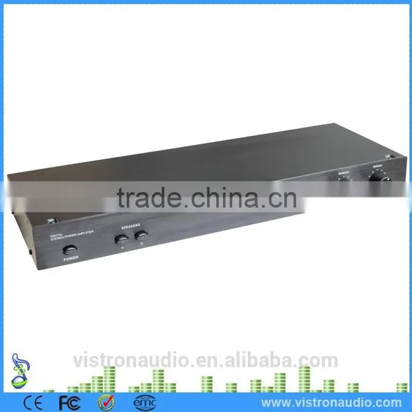 Home 4 Channel 160 Watts Mono Bridged Professional hi fi Mini Stereo Audio Power Amplifier photo-2