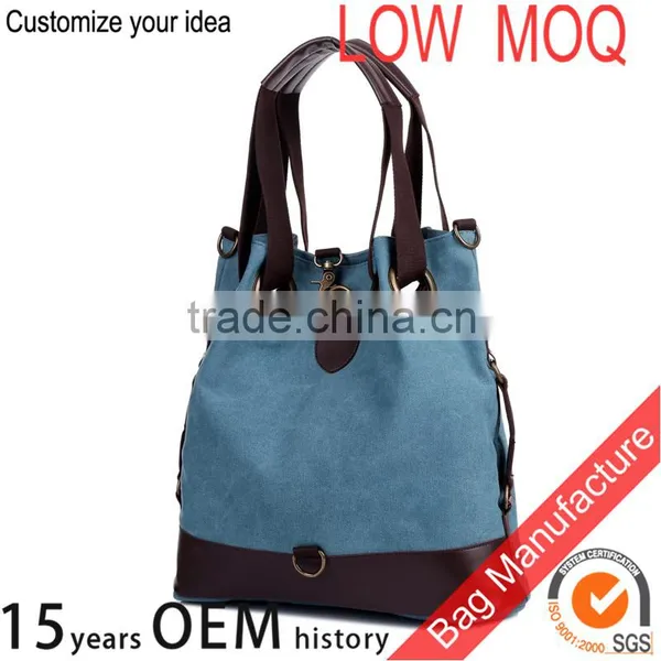 Custom Larege Capacity Canvas Side Bags for College Girls Quality Choice Supplier's Choice photo-4