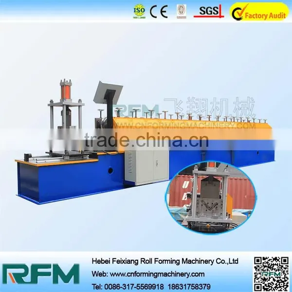 Stud and track roll forming machine, standard steel framing studs and track machine