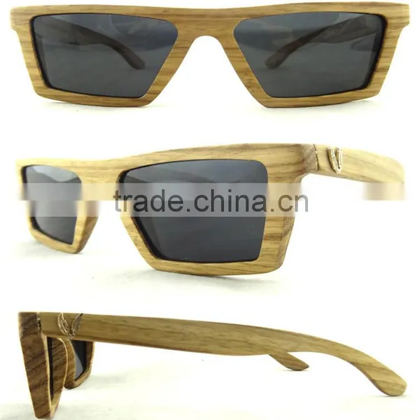 Handmade Natural Hipster Wood Sunglasses,Logo Printed Wood Eyeglasses Frames