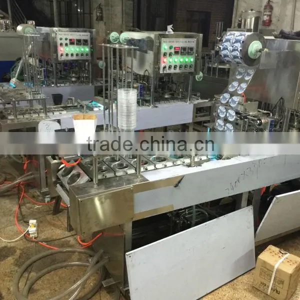 Milk Semi-automat Cup Sealing Machine photo-4