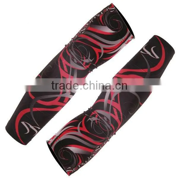 Custom Arm Sleeves Wholesale Sublimation Printing Compression Arm Sleeve photo-4
