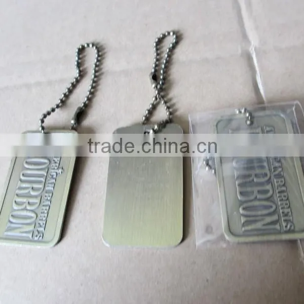 Custom Vodka Bottle Necklace, Spirit Bottle Tag photo-4