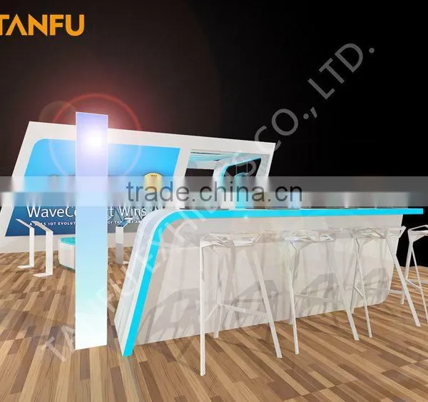 TANFU Customized 10m x 20m Modular Exhibition Booth for CES Show photo-5
