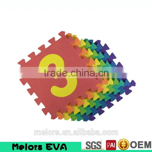 Melors Colorful Eva Foam Play Mat EVA Number and Alphabet Mat Shockproof Taekwondo Eva Tatami Puzzle Mats photo-2