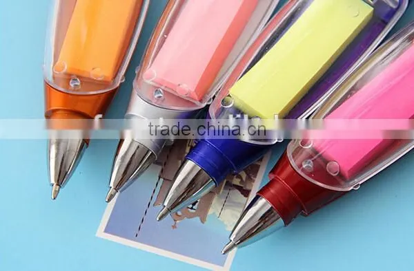 3 in 1 Multifunctional Pen With Sticky Note and LED Flashlight photo-5