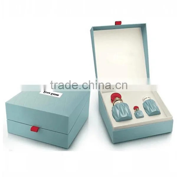 Fancy Paper Packaging Box With Satin Pad for Cosmetic / Perfume Packaging photo-3