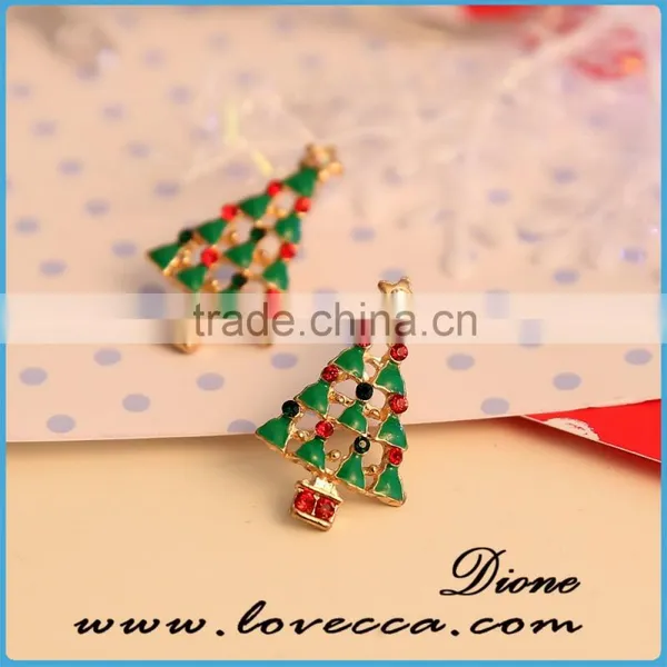 New Arrival Womens Alloy Christmas Tree Earring photo-3