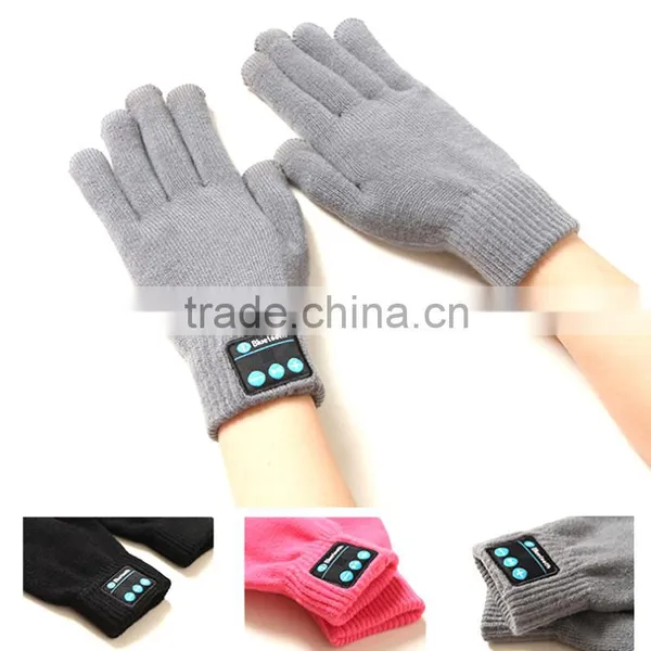 Bluetooth Female Women Gloves Winter Touch Screen Gloves Knit Gloves Mittens Men For Mobile Phone photo-2