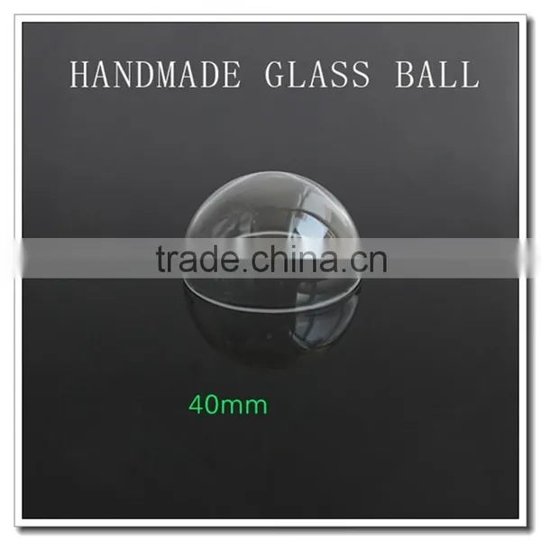 Transparent Glass Half Ball Covers 15/20/25/30 Hollow Glass, Necklace Pendant,charming Handmade Hand Blown Clear Glass Half Ball
