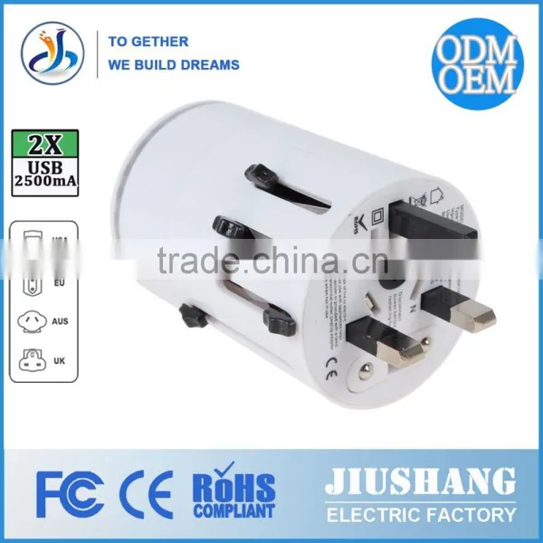 International Power Adapter and Travel With3.1A USB Charger - Cover Over 150 Countries photo-4