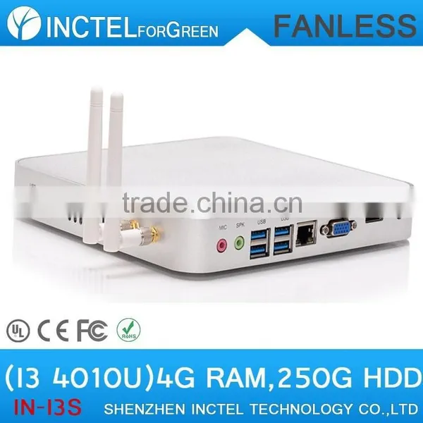 Fanless Intel Core I3 4k Computer Mini PC Thin Client photo-2